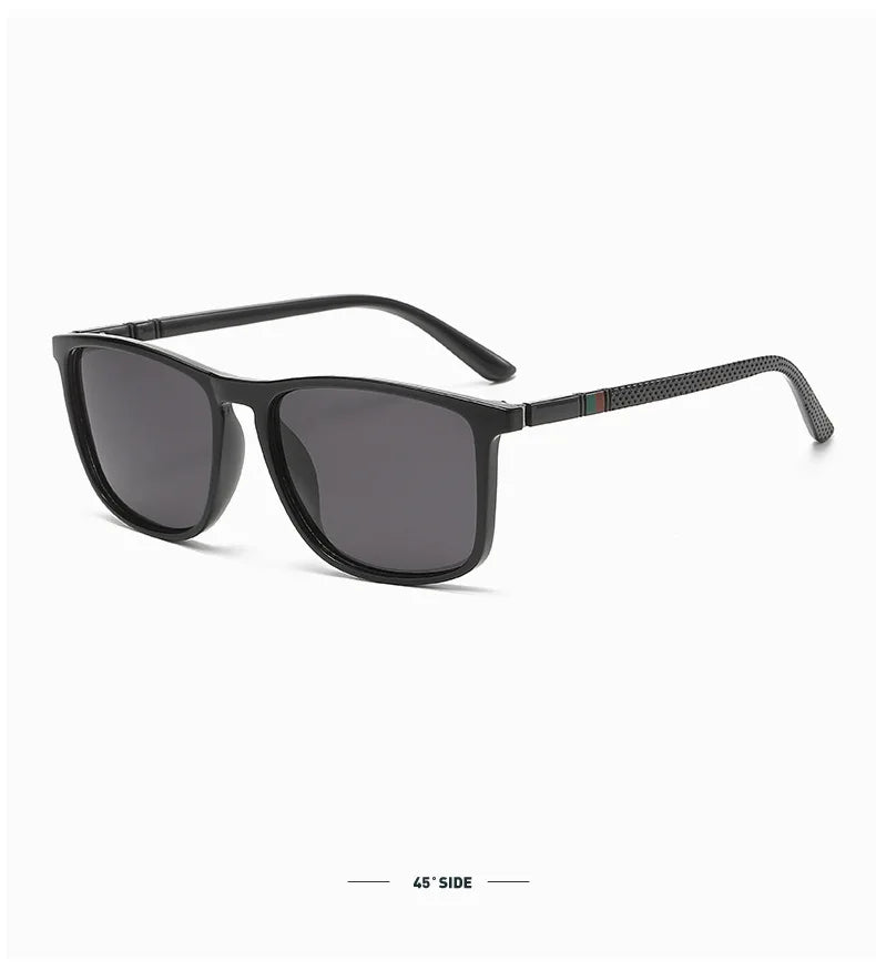Lunettes - Carré Noir - Homme