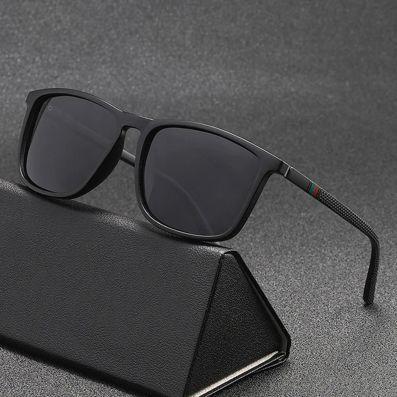 Lunettes - Carré Noir - Homme